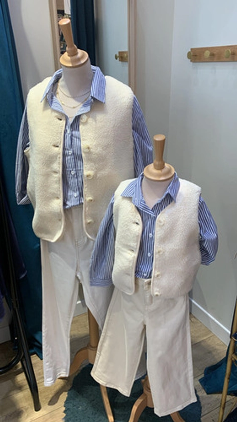 Veste mouton enfant | AUX PETITS BONHEURS