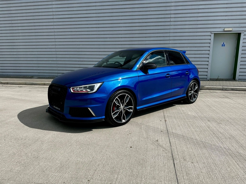 2016 Blue Audi S1 2.0 TFSI Sportback quattro Euro 6 (s/s) 5dr for sale for £14,750 in Knutsford, Cheshire