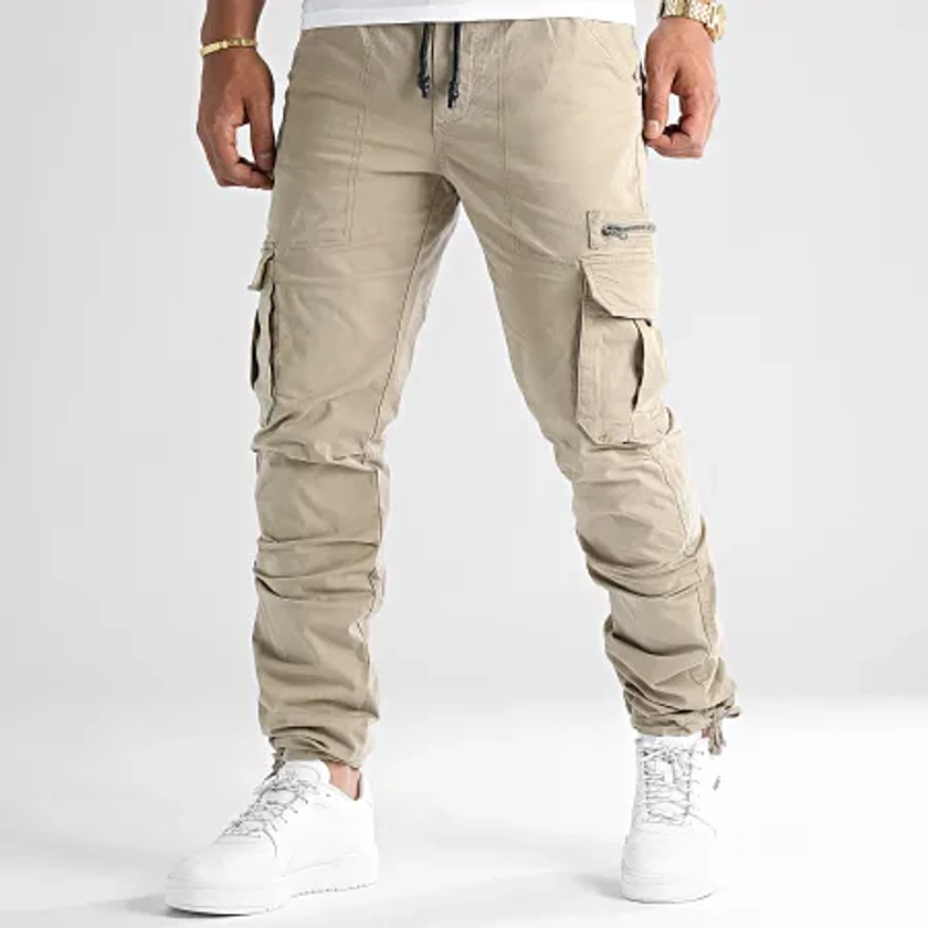 Pantalon Cargo 0175 Beige