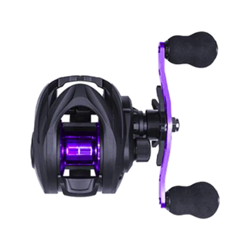 Classic Reels, 6.3:1 Saltwater 8kg Max Drag, Metal, Baitcaster for Freshwater Saltwater Ice Fishing Sport right Hand