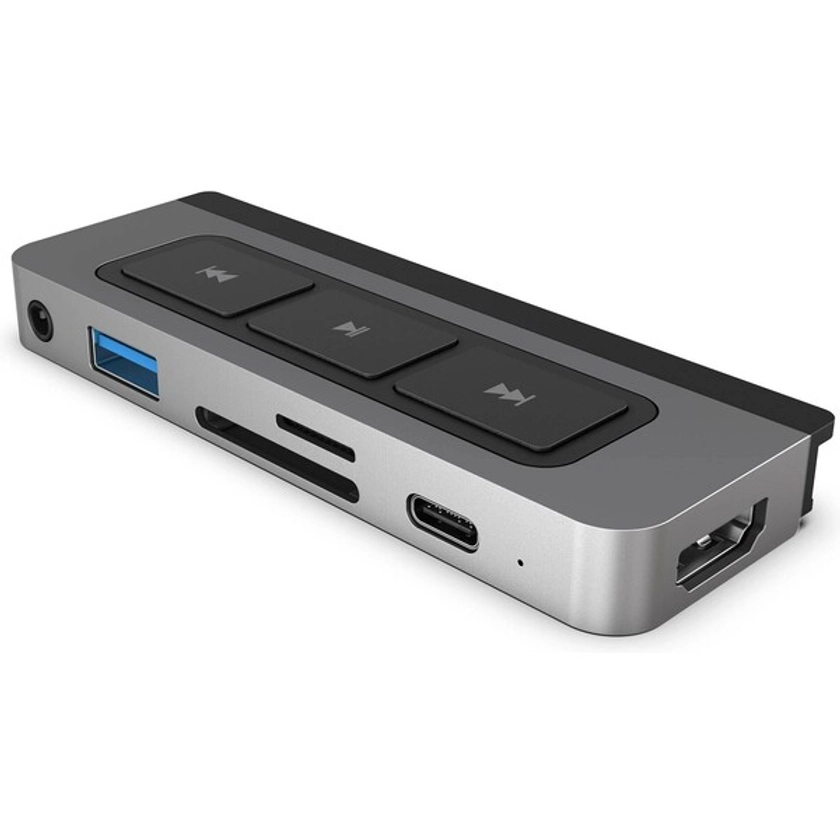 Hyper® HyperDrive Media 6-in-1 USB-C Hub pro iPad - iWant.cz