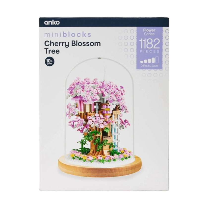 1182 Piece Mini Blocks Flower Series: Cherry Blossom Tree