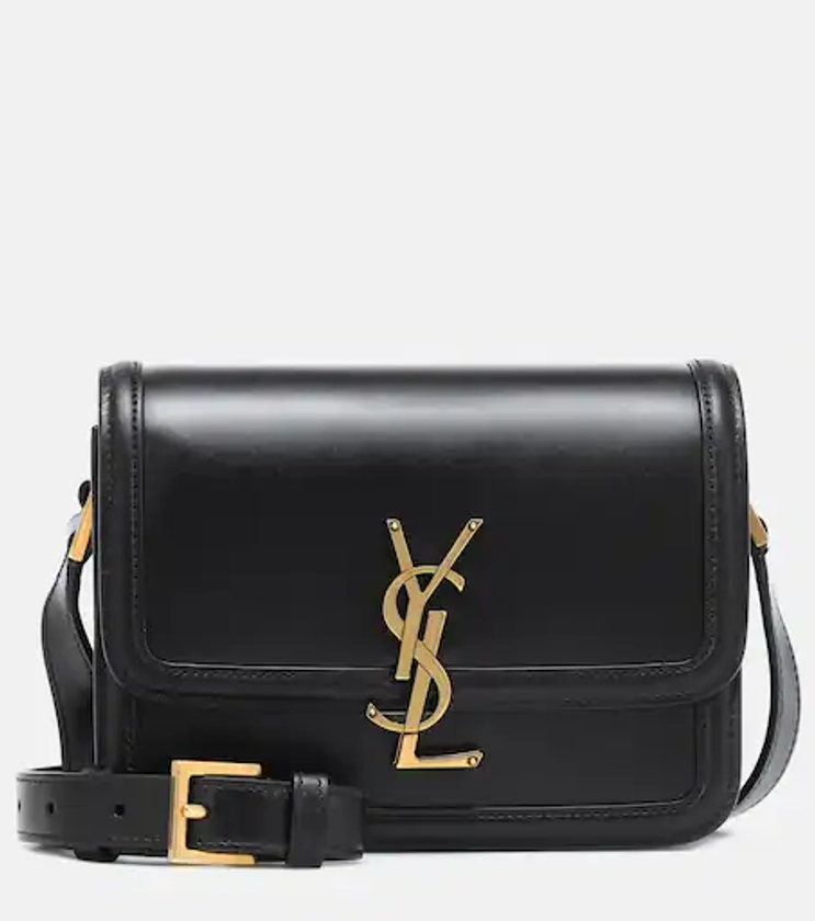 Solferino Small leather crossbody bag in black - Saint Laurent | Mytheresa