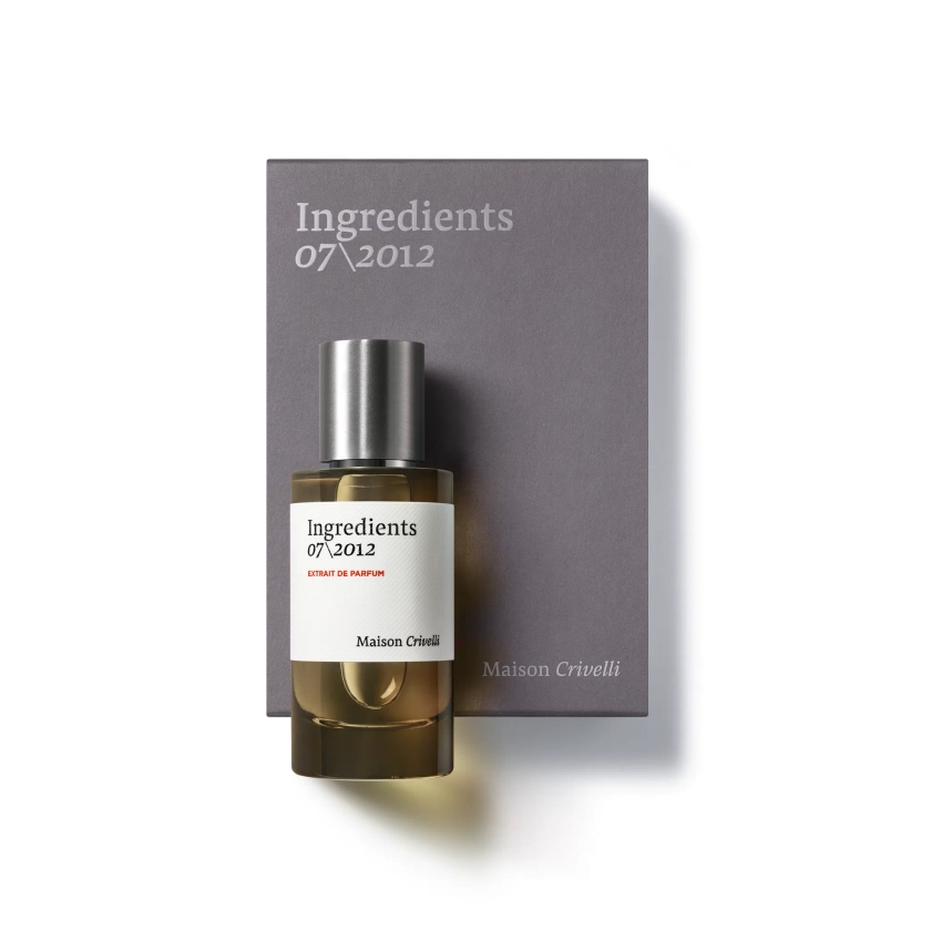 Perfume Ingredients 07\2012 - Maison Crivelli | Official online store