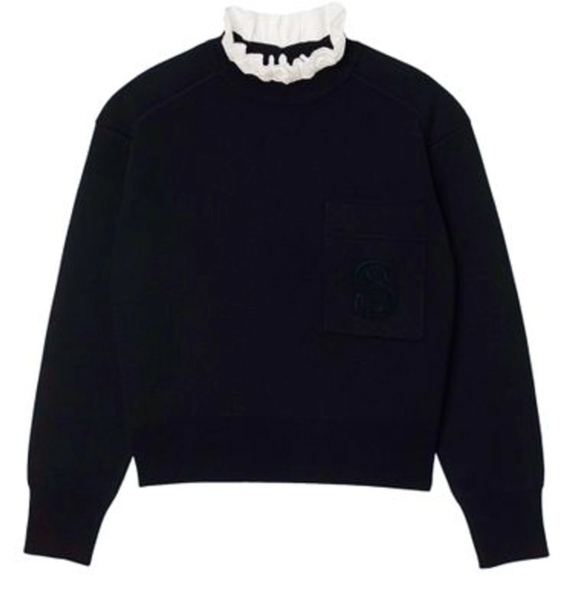 Knitted jumper with high neck - SANDRO