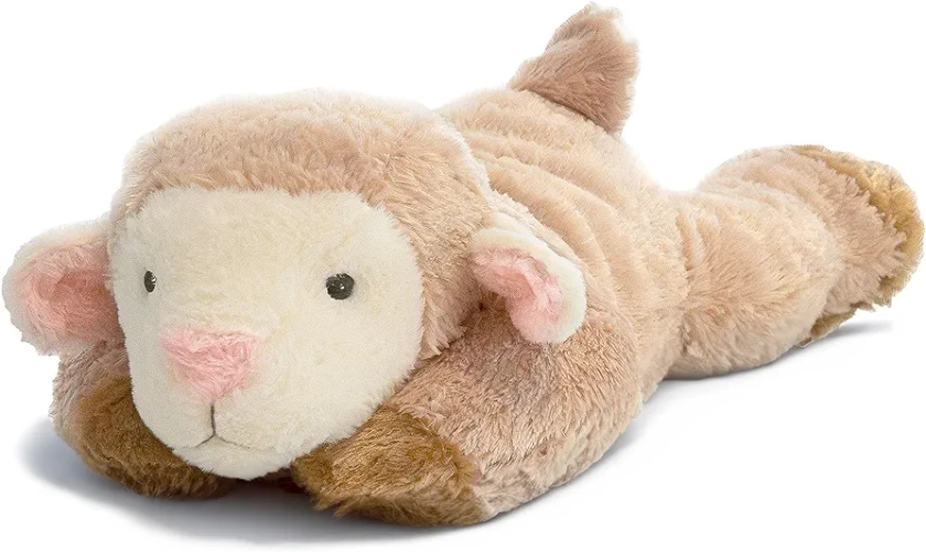 Sweet Baby Co. Weighted Stuffed Animals for Anxiety 5 Pounds 30 Inch Plush Animal Heavy Body Pillow 5lb Large Giant Lamb Stuff Plushies Big Lap Plushie Kids Adult Pound Weight