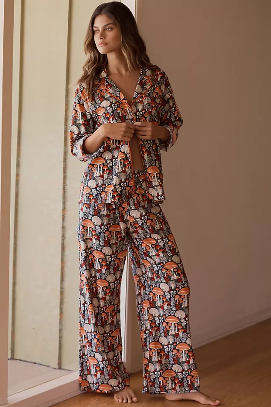 Bas de Pyjama en Flanelle Par Anthropologie