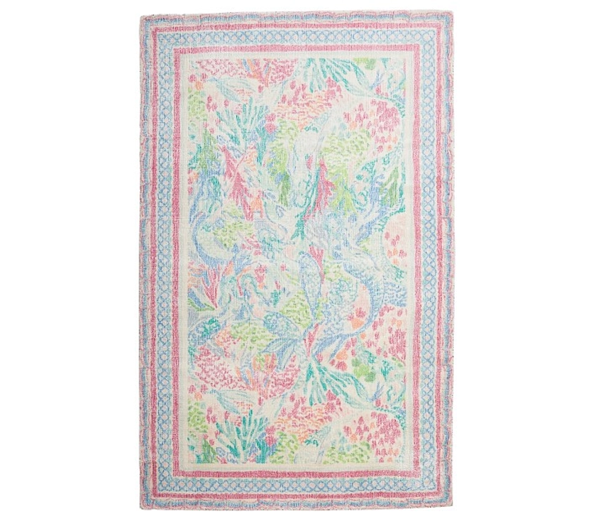 Lilly Pulitzer Mermaid Cove Rug