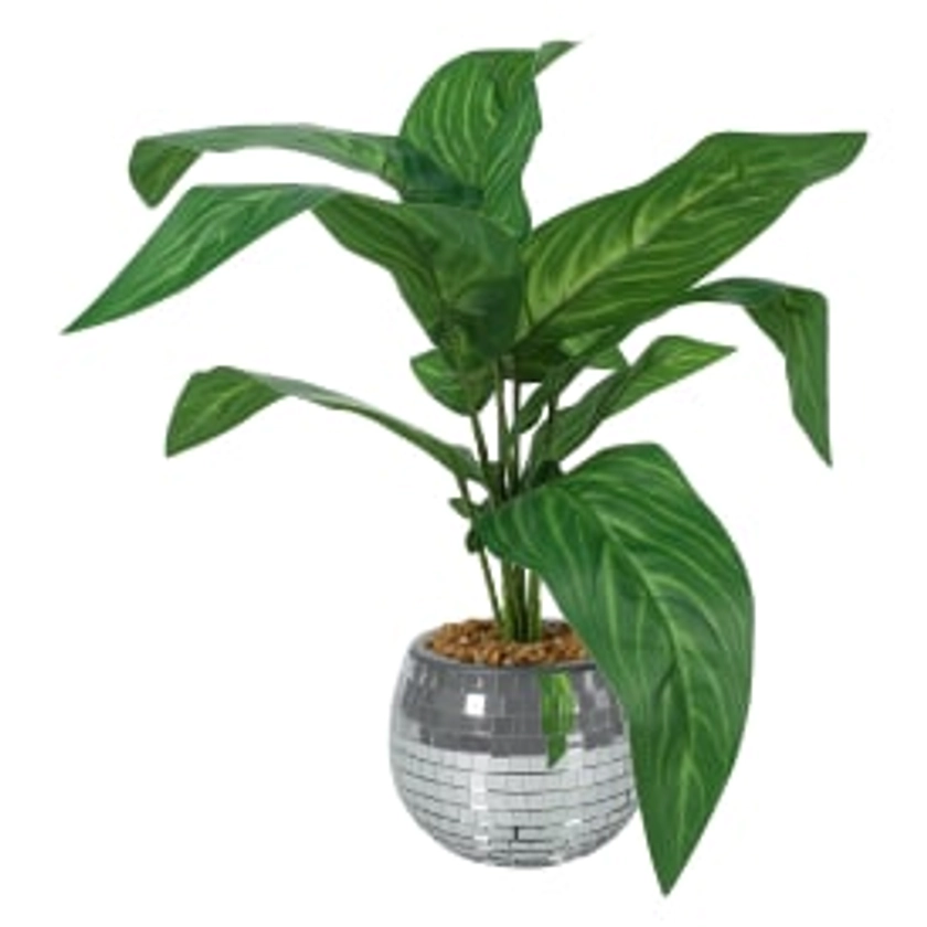 Disco Ball Faux Plant 4.75in