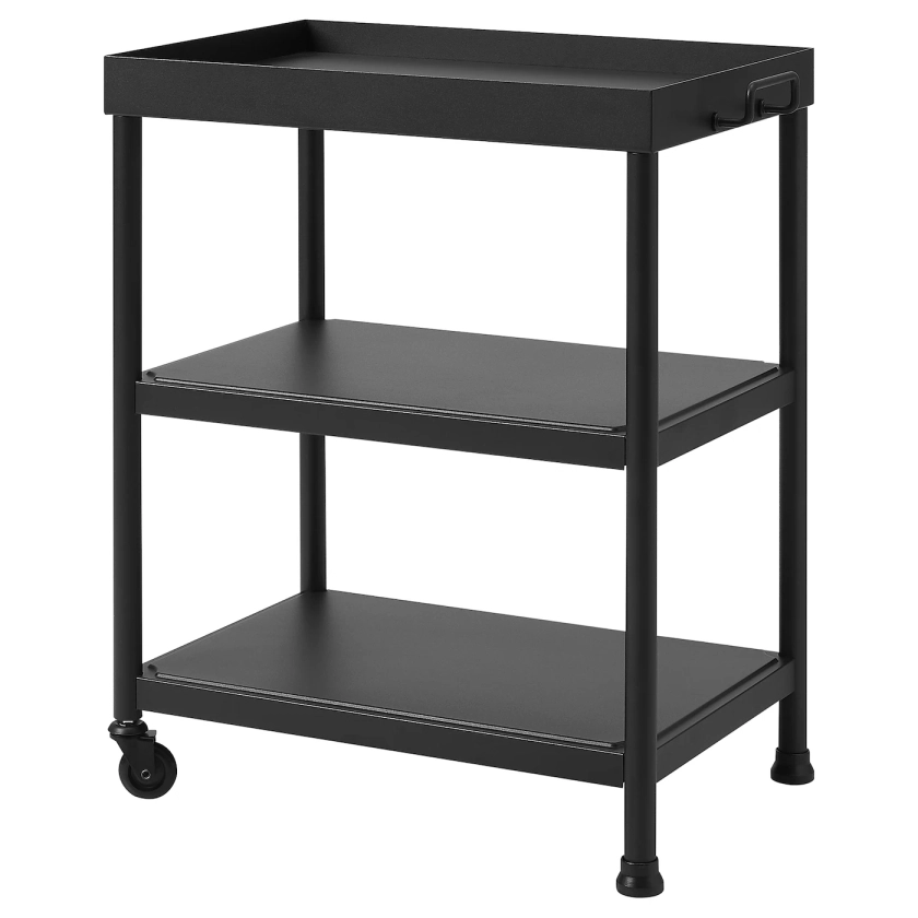 KORNSJÖ Table d'appoint, noir - IKEA