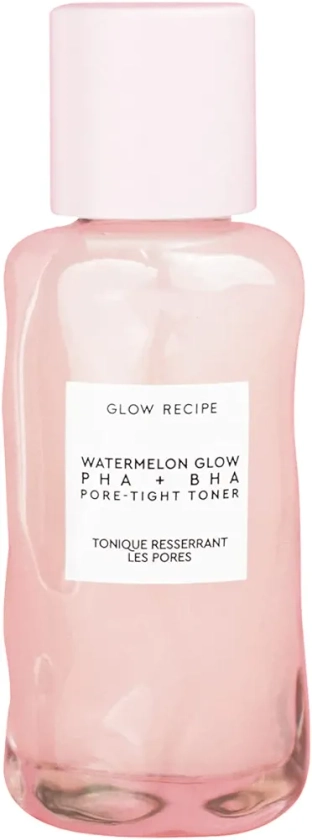 Glow Recipe PHA + BHA Face Toner - Korean Skin Care Toner, Pore Minimizer & Facial Exfoliator for Glass Skin - Tightening & Hydrating Skincare with Hyaluronic Acid & Watermelon (40ml)