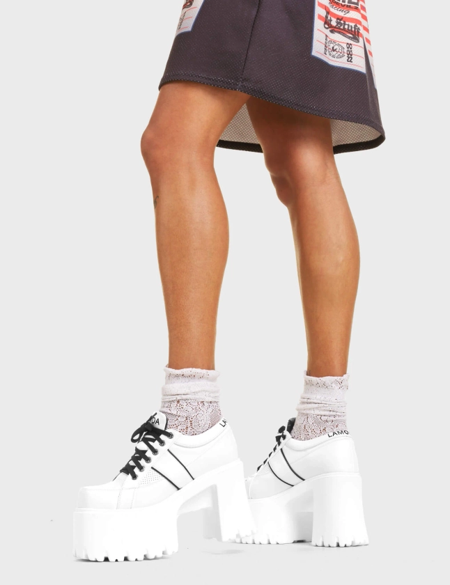 Easy Going Chunky Platform Sneakers