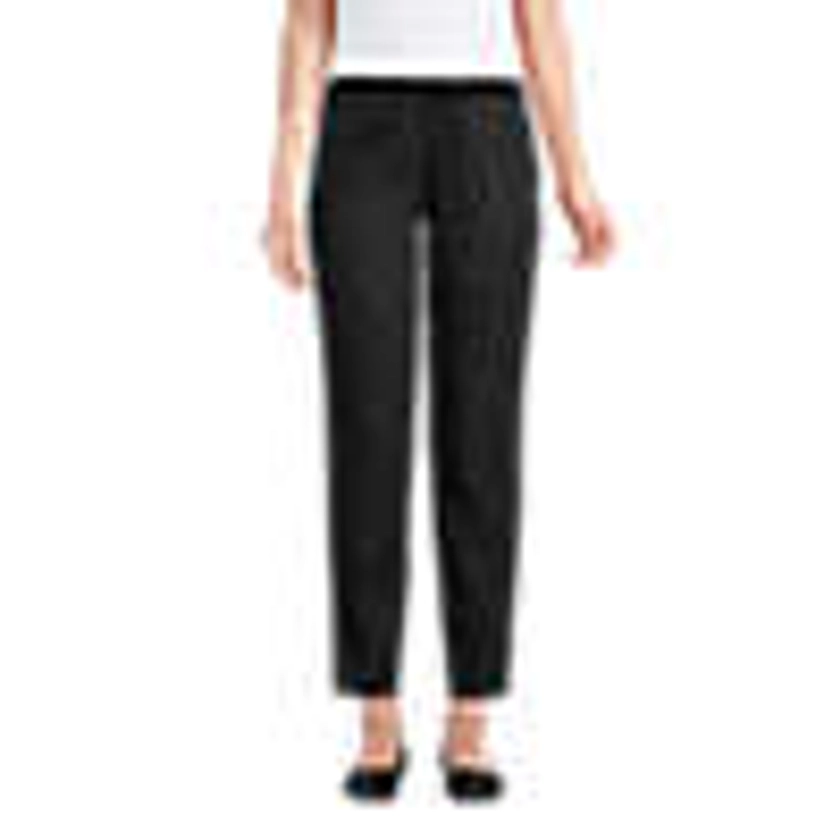 Women's Pull-on Linen Trousers