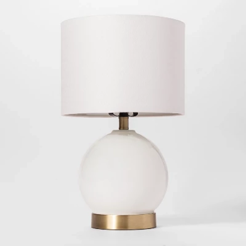 Glass Table Lamp (Includes LED Light Bulb) - Cloud Island&#8482; White