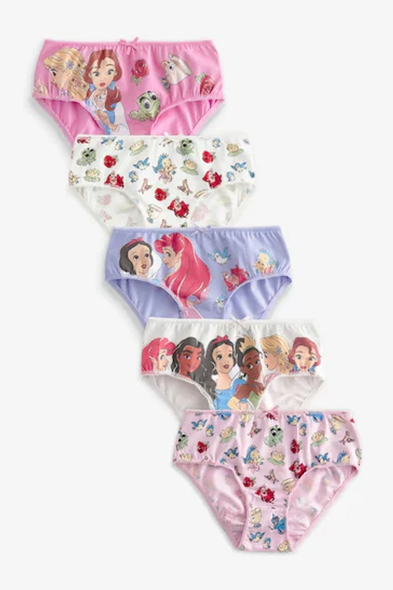 Buy Pink Disney Frozen Briefs 5 Pack (1.5-10yrs) from the Next UK online shop