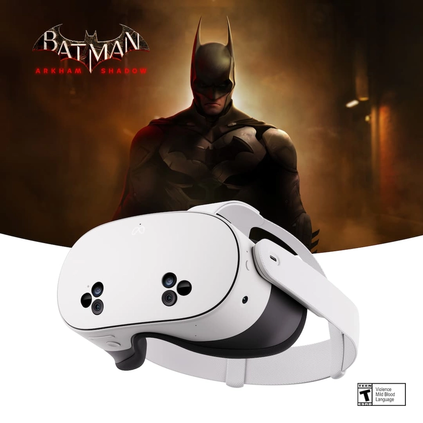 Meta Quest 3S 128GB — Get Batman: Arkham Shadow and a 3-Month Trial of Meta Quest+ Included — All-In-One Headset White SK-1000203-01 - Best Buy