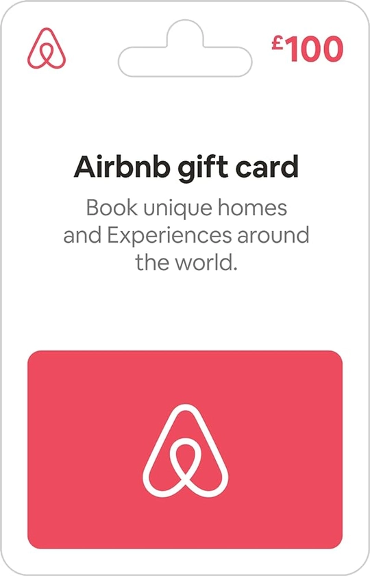 Airbnb - redeemable by UK residents only - Gift Card Delivered by Post
