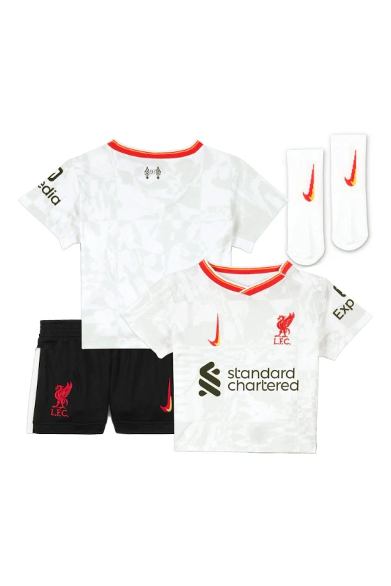 Buy Nike White Mini Liverpool Third Stadium Infants Kit Shirt 2024-25 from the Next UK online shop