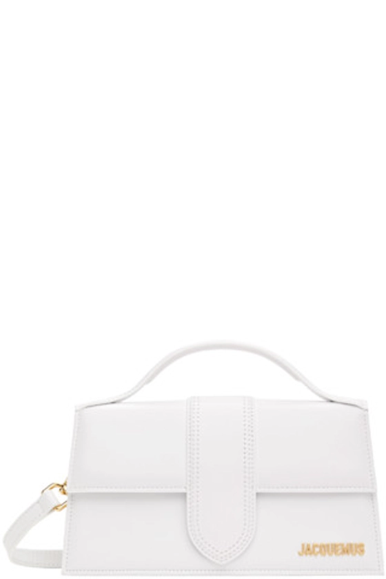 JACQUEMUS - White Les Classiques 'Le grand Bambino' Bag