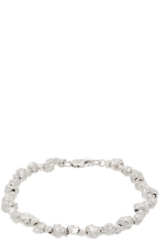 Veneda Carter - SSENSE Exclusive Silver VC006 Signature Bracelet