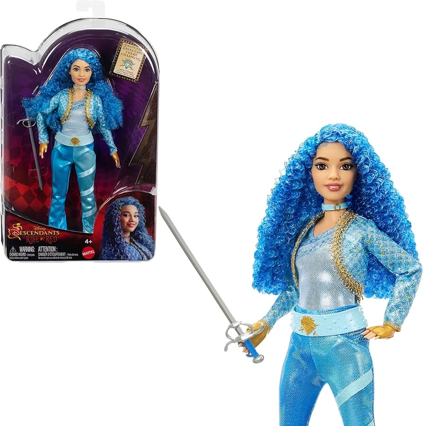 Disney Descendants The Rise Of Red - Princess Chloe Charming Doll : Amazon.co.uk: Toys & Games