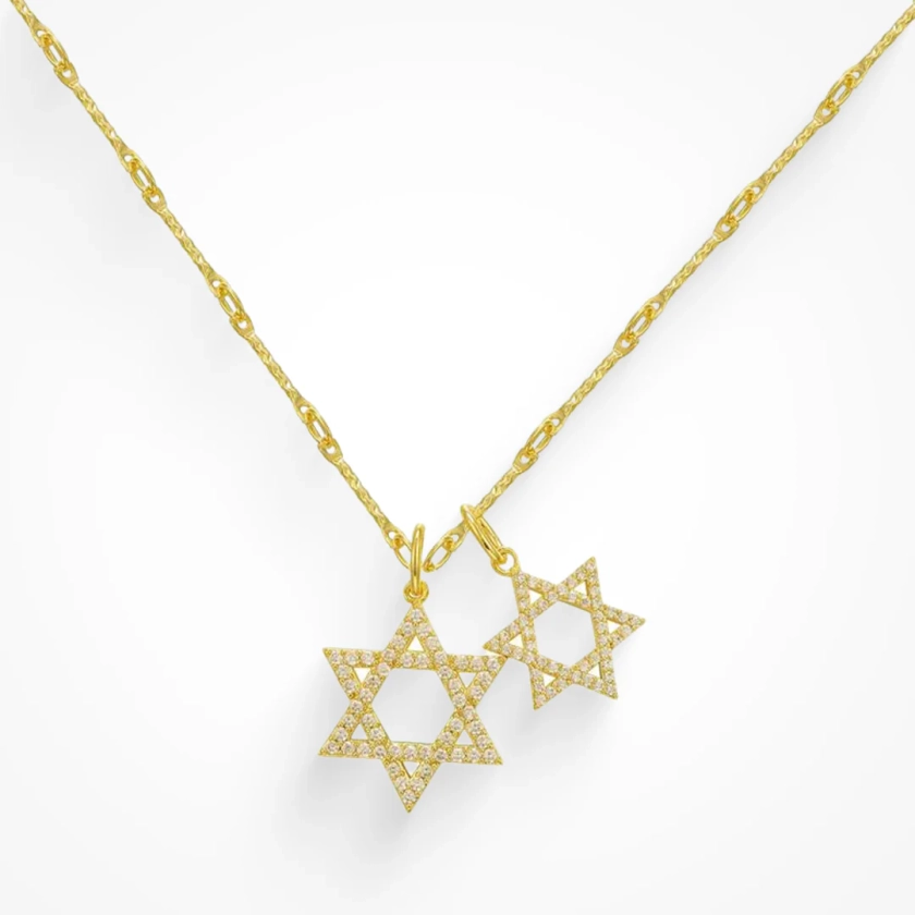 Double Star Necklace