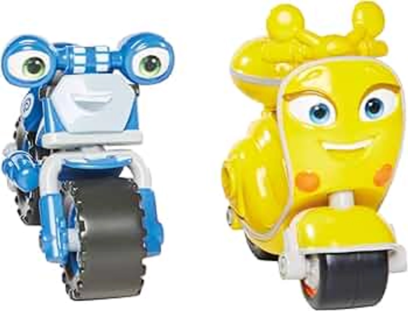 Ricky Zoom Loop & Scootio Motorcycle Toys (Set of 2), Multi