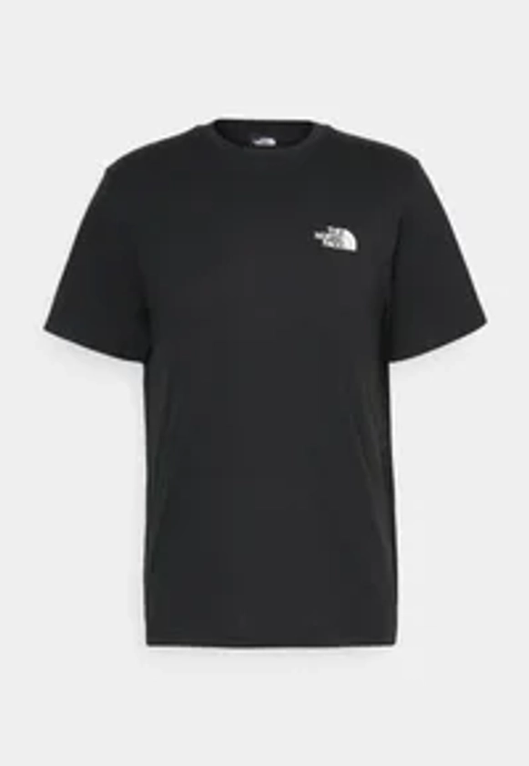 SIMPLE DOME TEE - T-shirt imprimé - black