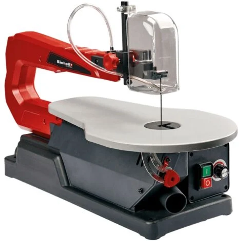 Einhell Scie à chantourner TC-SS 405 E (120 W, Longueur de lame 127 mm, 1600 trs/min) Livré avec lames 80 dents