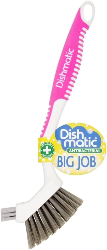 Dishmatic Cleaning Brush, Pink, One Size