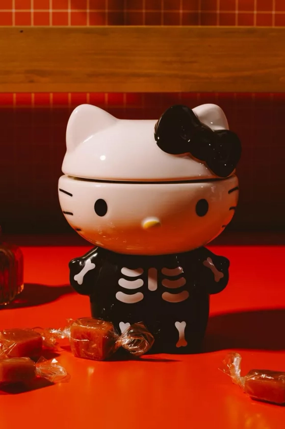 Sanrio Hello Kitty Skeleton Ceramic Snack Jar