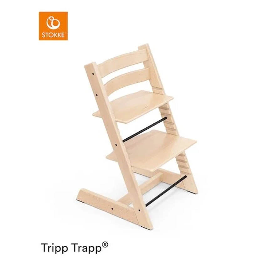 Chaise haute Tripp Trapp® Natural de Stokke®, Chaises hautes évolutives : Aubert