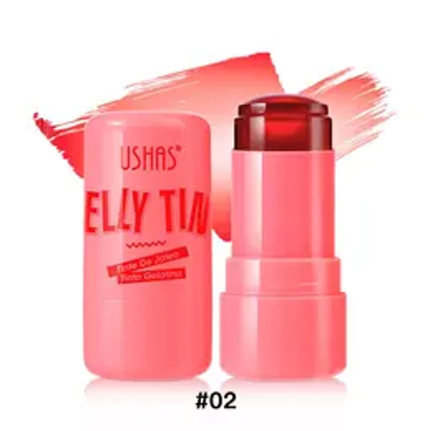 Long Lasting Jelly Blush Stick, 1 Count Blush for Daily Makeup, Lightweight Blush, Soft Color Shadow, Suitable for All Skins