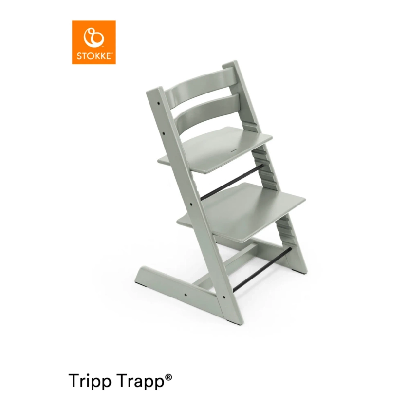 Stokke® - Chaise haute en hêtre Tripp Trapp® - Glacier | Smallable