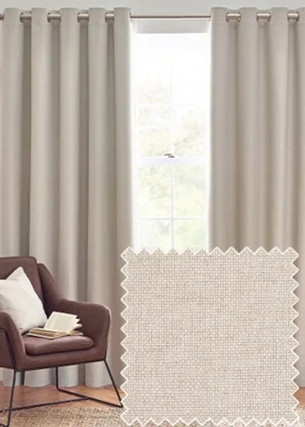 furn. Dawn 100% Blackout Thermal Eyelet Curtains