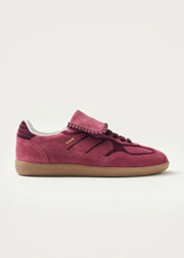 Tb.490 Club Suede Raspberry Leather Sneakers