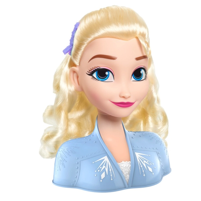 Disney La Reine des Neiges - Tête à Coiffer Elsa | Smyths Toys France