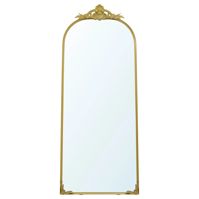 RÅMEBO spiegel, goudkleur, 75x168 cm - IKEA België