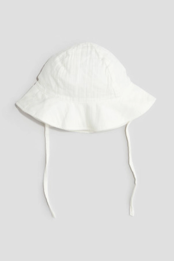 Cotton Muslin Sun Hat
