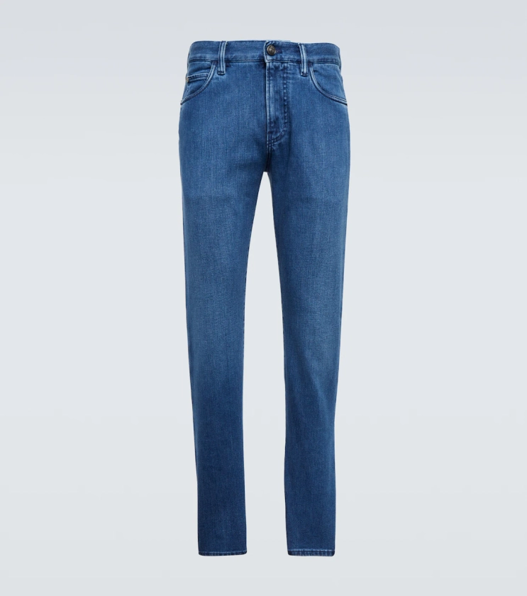 Quarona straight jeans in blue - Loro Piana | Mytheresa