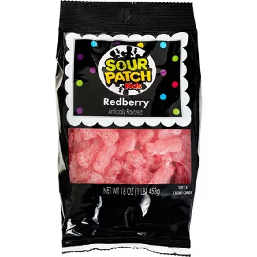 Red Sour Patch Kids, 16oz - Red Berry Flavor