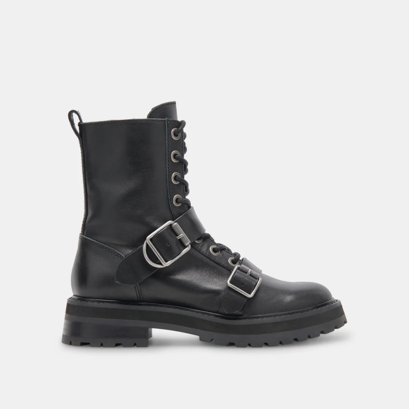 RONSON BOOTS BLACK LEATHER