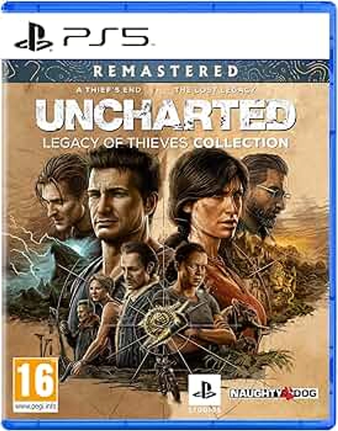 Playstation Uncharted Legacy of Thieves Collection (PlayStation 5)