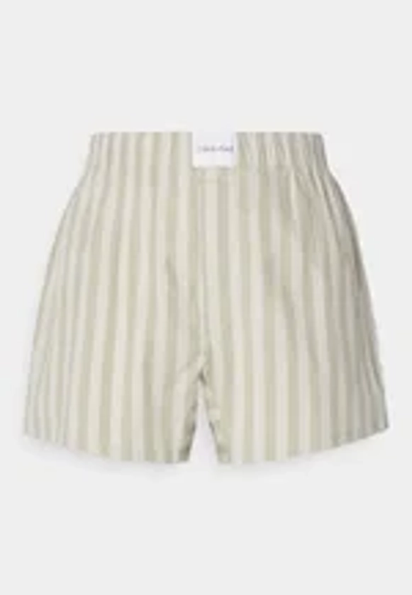 BOXER SLIM - Bas de pyjama - chambray stripe/eucalyptus