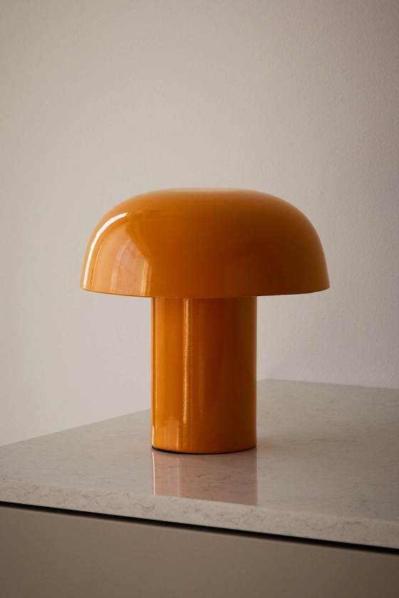 Lampe de table en métal - Orange - Home All | H&M FR