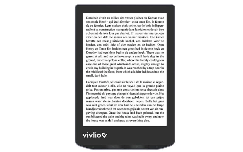 Liseuse Vivlio - Light HD - Grise - 6 pouces - Tablettes numériques - Matériel Informatique & bureautique | Cultura