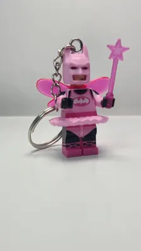 Lego Batman Minifigure Keychain