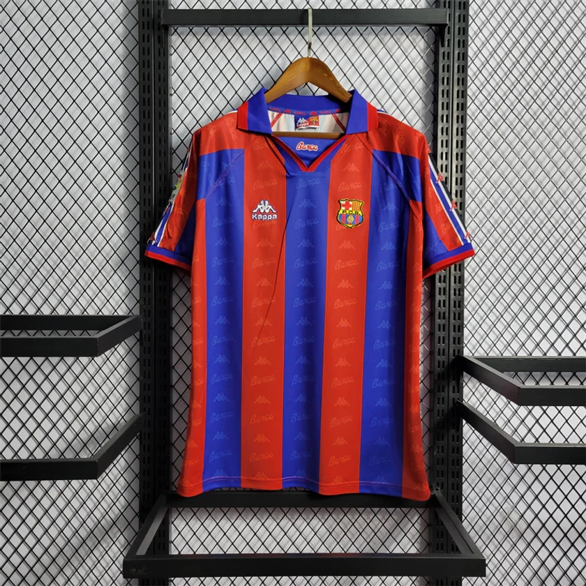 Barcelona Home 1996/97 Retro Football Shirt