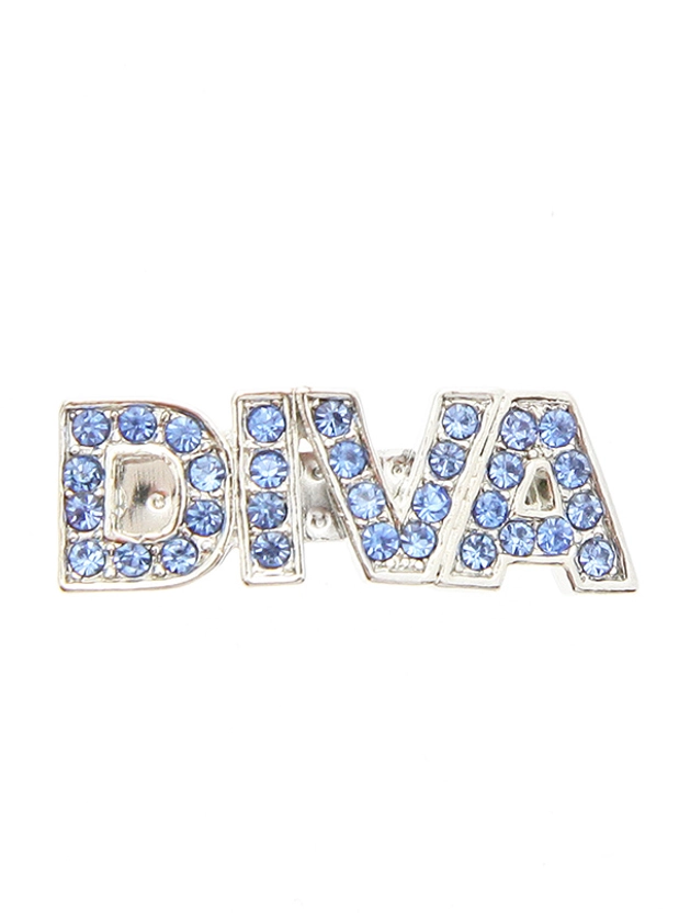 ''Diva'' Swarovski Hair Clip / Dog Barrette (Blue Crystals) | Dog Jewellery at Urban Pup