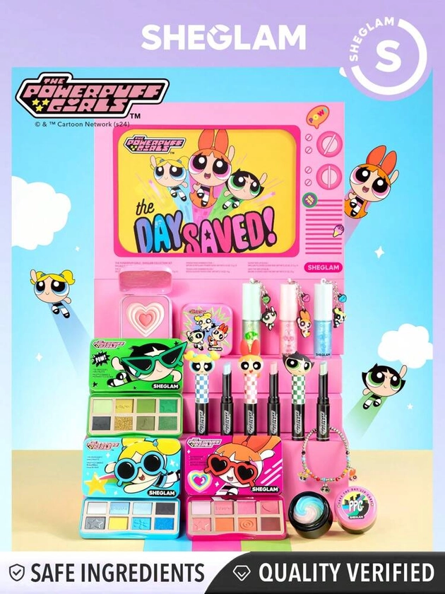 The Powerpuff Girls X SHEGLAM Collection Set